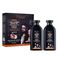 Shampo Anti-cana negro con Colageno y aceite Argan